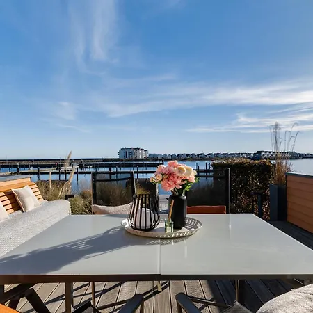 Hafenspass - Sauna, Steg, Hafenblick, Kamin, Terrasse Olpenitz