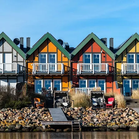 Hébergement de vacances Hafenspass - Sauna, Steg, Hafenblick, Kamin, Terrasse