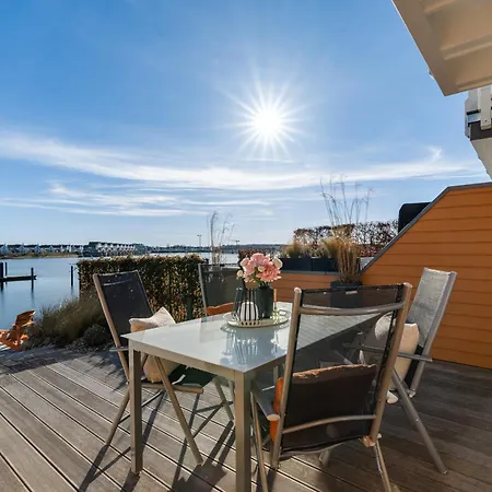 Hébergement de vacances Hafenspass - Sauna, Steg, Hafenblick, Kamin, Terrasse *