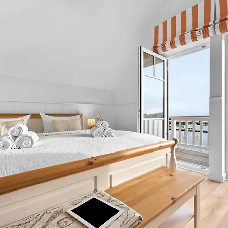 Hafenspass - Sauna, Steg, Hafenblick, Kamin, Terrasse Olpenitz