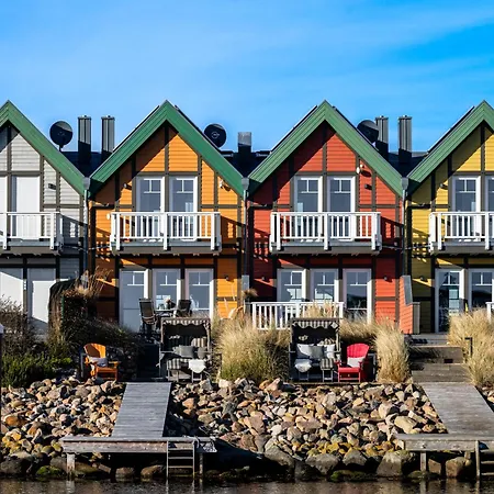 Hafenspass - Sauna, Steg, Hafenblick, Kamin, Terrasse Feriehus *